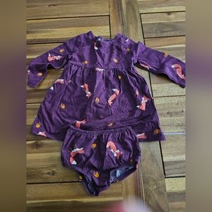 18 month fox dress